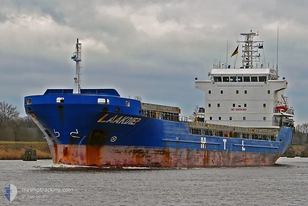 kris (General Cargo Ship) - IMO 9408889, MMSI 304502000, Call Sign V2RB8 under the flag of Antigua & Barbuda