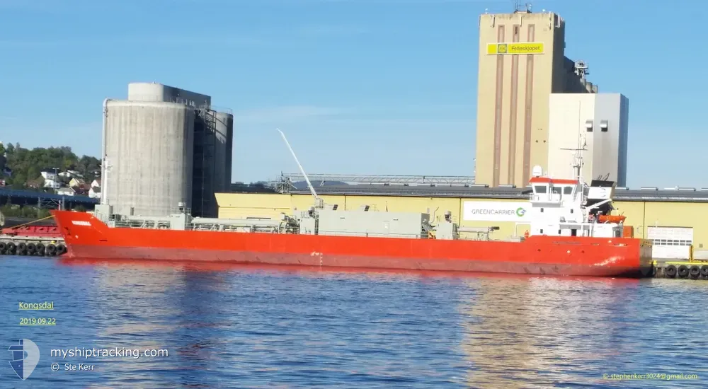 kongsdal (Cement Carrier) - IMO 9851763, MMSI 209536000, Call Sign 5BEP5 under the flag of Cyprus