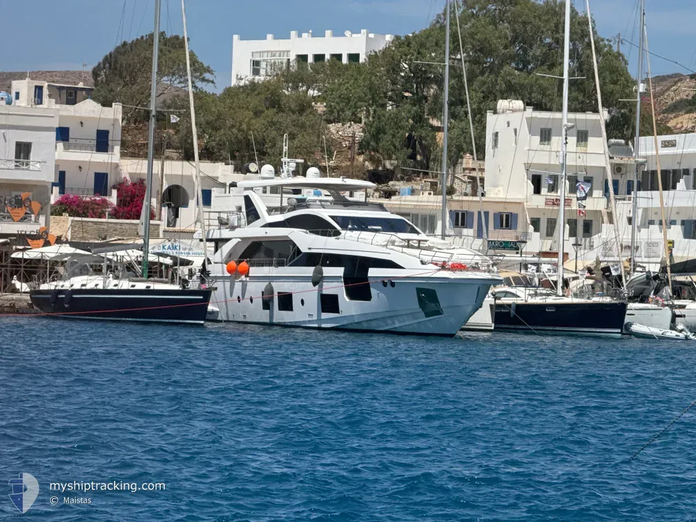 fiamma (Pleasure craft) - IMO , MMSI 232044797, Call Sign MMPF6 under the flag of United Kingdom (UK)