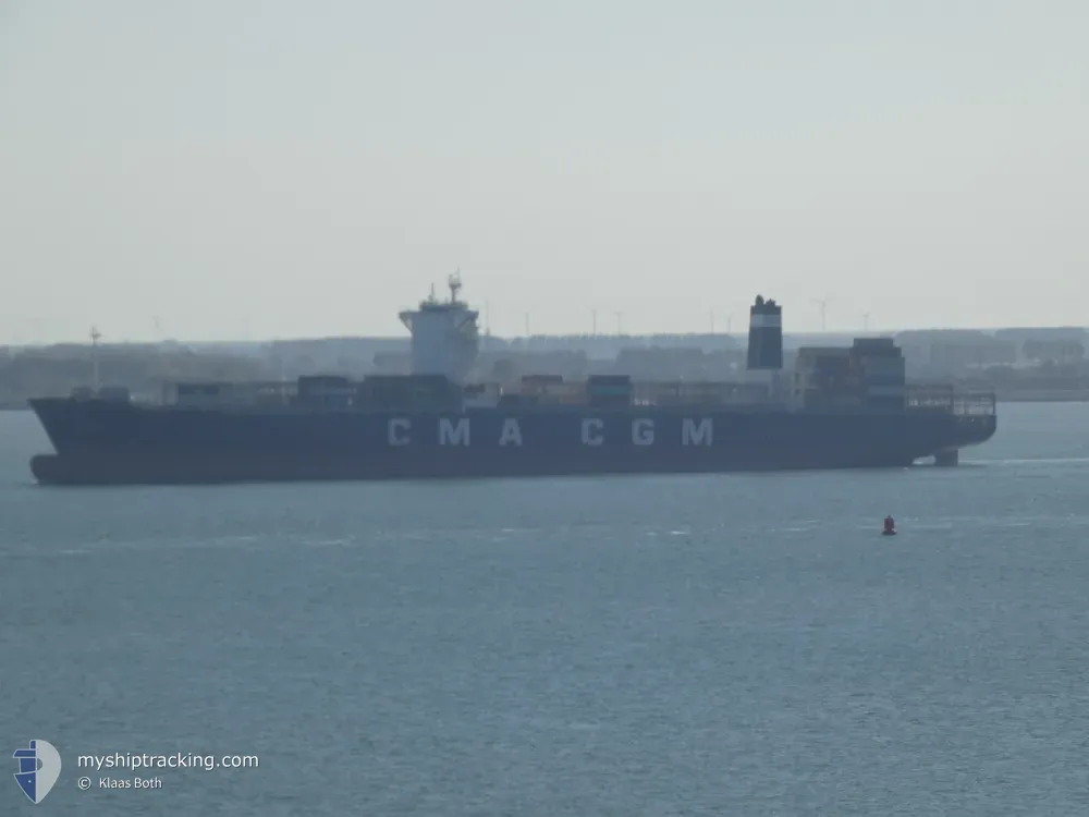 cma cgm ganges (Container Ship) - IMO 9718117, MMSI 256104000, Call Sign 9HA5697 under the flag of Malta