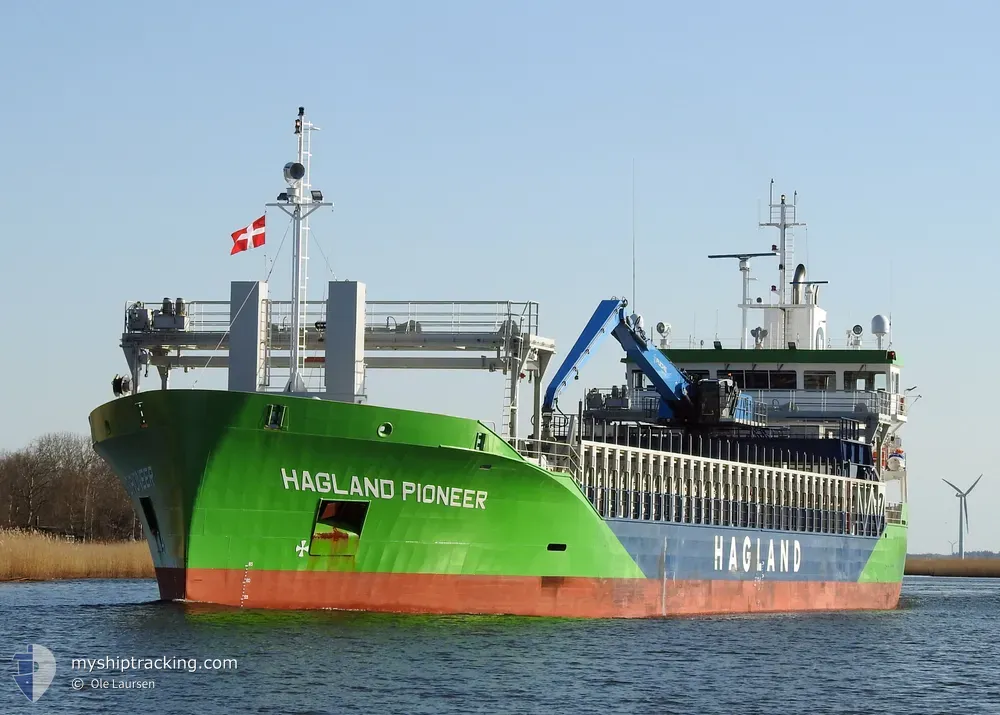 hagland pioneer (General Cargo Ship) - IMO 9936331, MMSI 258059000, Call Sign LAQE8 under the flag of Norway