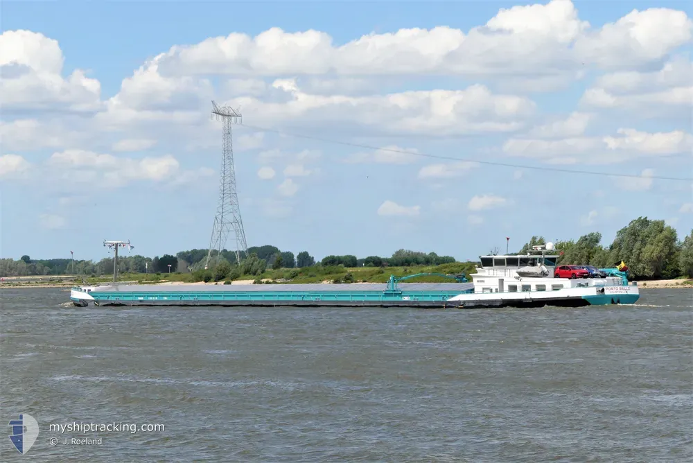 porto bello (Cargo ship) - IMO , MMSI 205354090, Call Sign OT3540 under the flag of Belgium