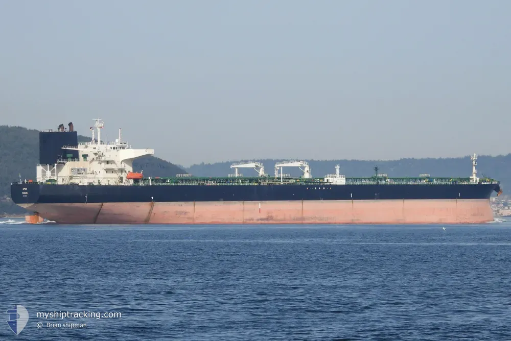 apus (Crude Oil Tanker) - IMO 9280885, MMSI 352001692, Call Sign 3E2712 under the flag of Panama