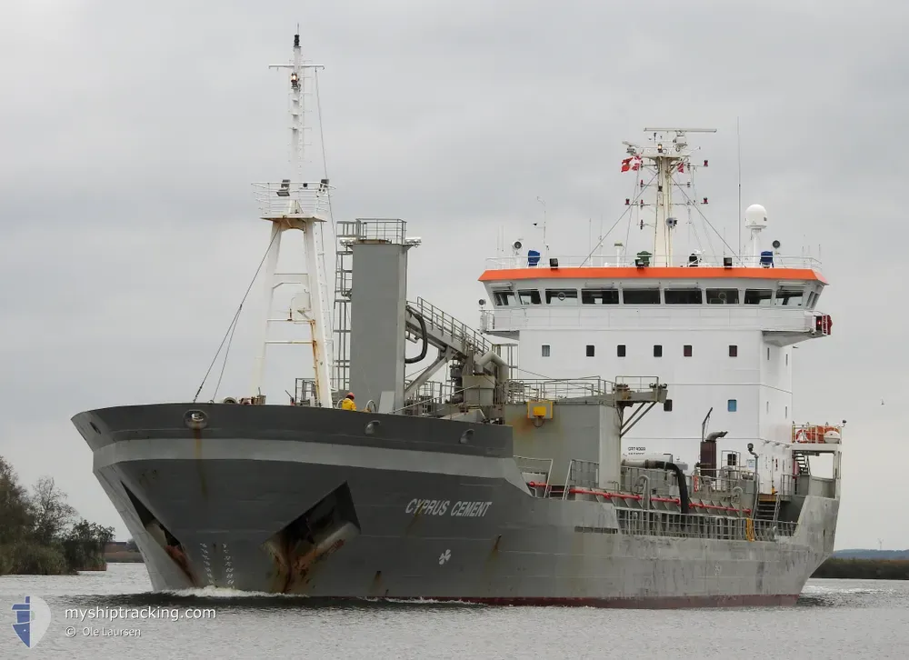 cyprus cement (Cement Carrier) - IMO 9037173, MMSI 255805390, Call Sign CQSS under the flag of Madeira