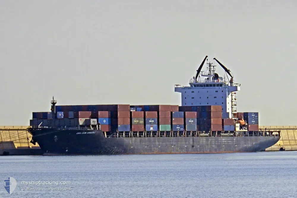 cma cgm ambarli (Container Ship) - IMO 9436422, MMSI 256019000, Call Sign 9HA3788 under the flag of Malta