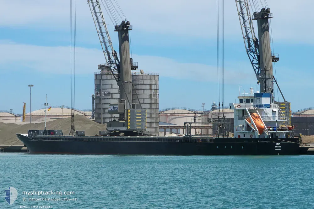 ayada (General Cargo Ship) - IMO 9268863, MMSI 304639000, Call Sign V2RC3 under the flag of Antigua & Barbuda