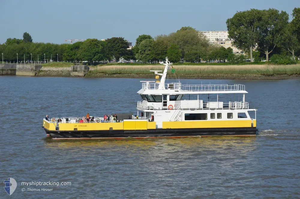 op stroom (Passenger ship) - IMO 9940112, MMSI 205428390, Call Sign OT4283 under the flag of Belgium