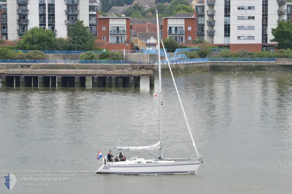 stag (Sailing vessel) - IMO , MMSI 244050246, Call Sign PD7118 under the flag of Netherlands