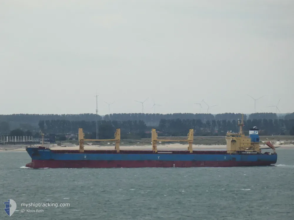 pavida naree (Bulk Carrier) - IMO 9649885, MMSI 567608000, Call Sign HSB8254 under the flag of Thailand