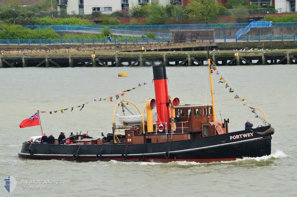 portwey (Pleasure craft) - IMO , MMSI 232007442, Call Sign MFJV7 under the flag of United Kingdom (UK)