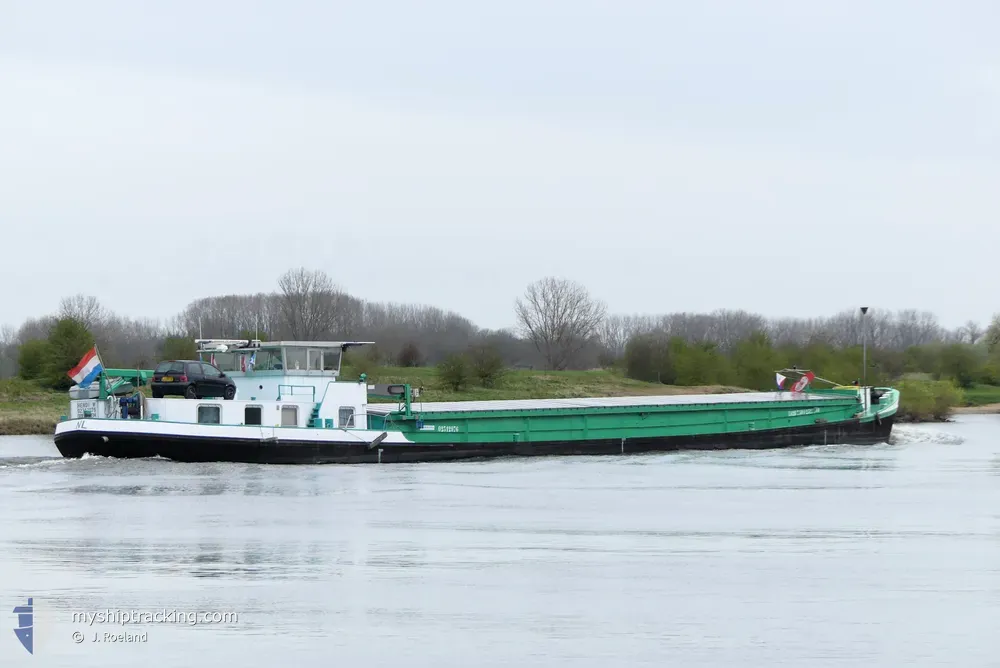 hendi w (Cargo ship) - IMO , MMSI 244660300, Call Sign PE9246 under the flag of Netherlands