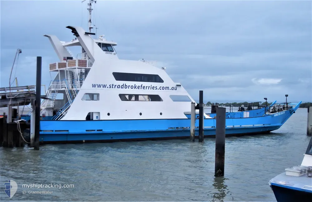 moreton escape (Passenger ship) - IMO , MMSI 503535700 under the flag of Australia