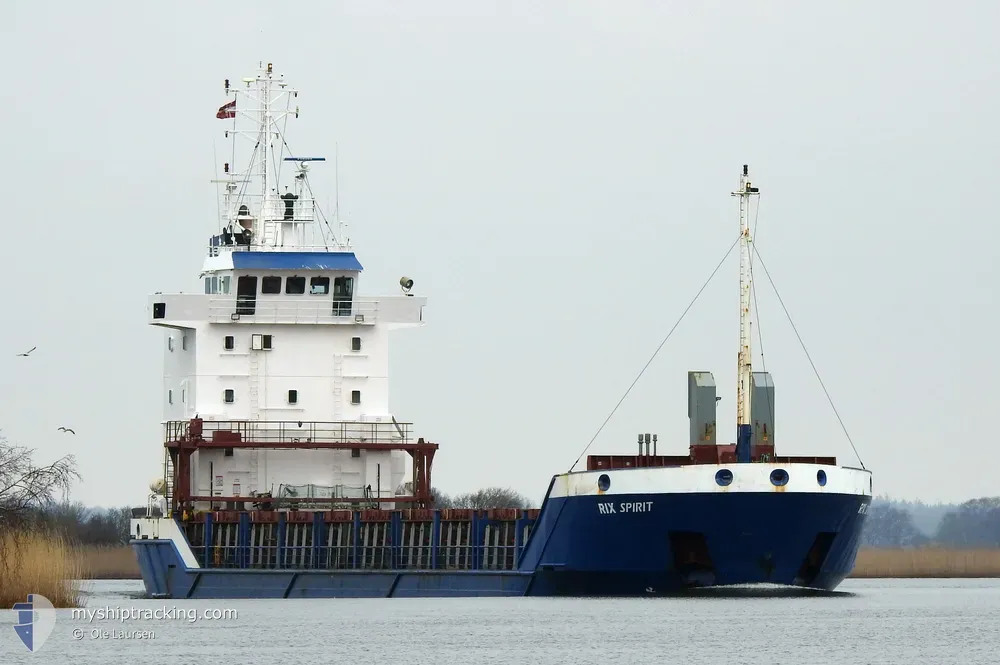 rix spirit (General Cargo Ship) - IMO 9136204, MMSI 210549000, Call Sign 5BDH6 under the flag of Cyprus