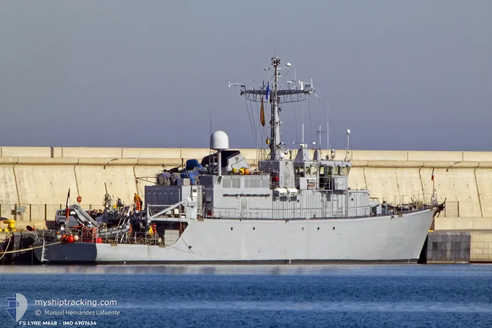 french warship (Unknown) - IMO , MMSI 228773000, Call Sign 0 under the flag of France