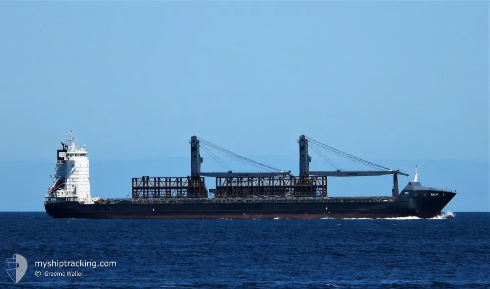 o7 gaja (General Cargo Ship) - IMO 9273791, MMSI 305062000, Call Sign V2HP4 under the flag of Antigua & Barbuda