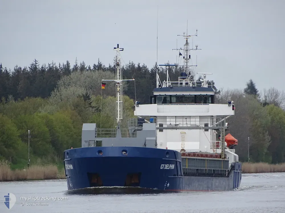 gt delphin (General Cargo Ship) - IMO 9401245, MMSI 305441000, Call Sign V2RA3 under the flag of Antigua & Barbuda