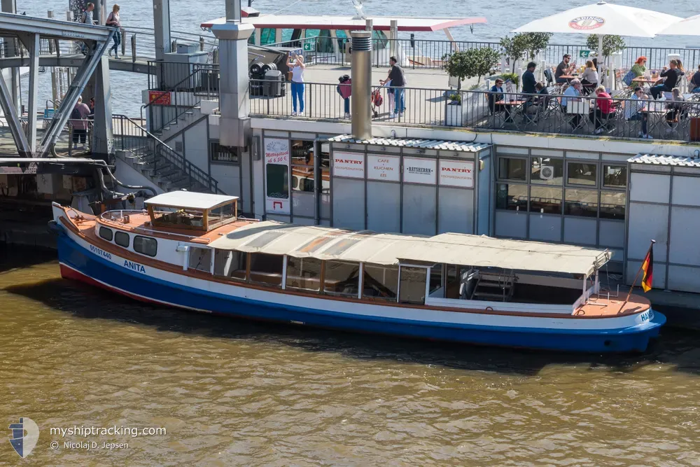 anita (Passenger ship) - IMO , MMSI 211183070, Call Sign DD3167 under the flag of Germany