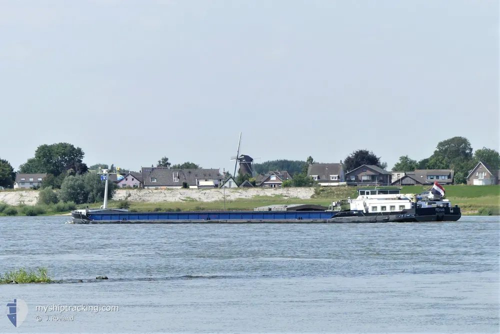 fehar (Cargo ship) - IMO , MMSI 244377553, Call Sign PB2960 under the flag of Netherlands