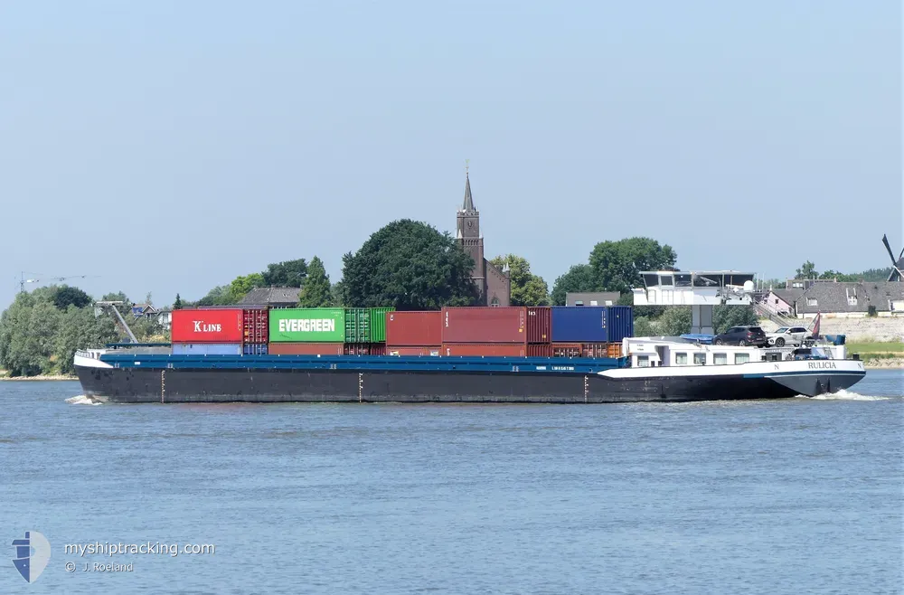 rulicia (Cargo ship) - IMO , MMSI 244312797, Call Sign PB6035 under the flag of Netherlands