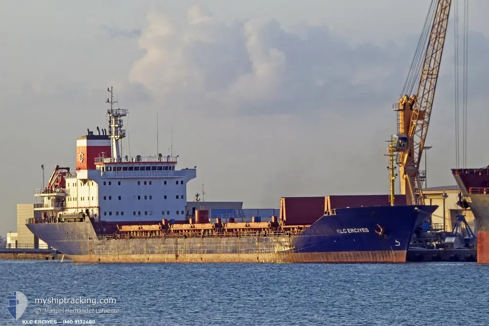 klc erciyes (Bulk Carrier) - IMO 9132480, MMSI 314687000, Call Sign 8PEO2 under the flag of Barbados