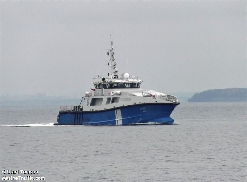raju (Patrol Vessel) - IMO 9817987, MMSI 276007320, Call Sign ESY3052 under the flag of Estonia