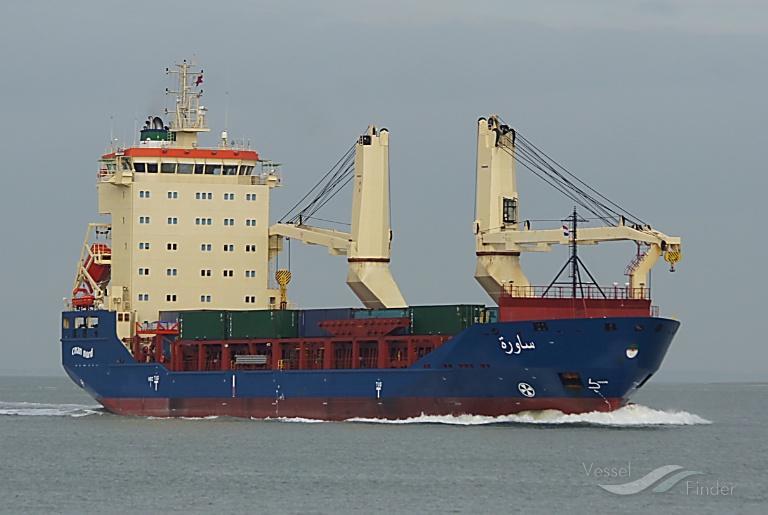 saoura (General Cargo Ship) - IMO 9557800, MMSI 605086010, Call Sign 7THA under the flag of Algeria