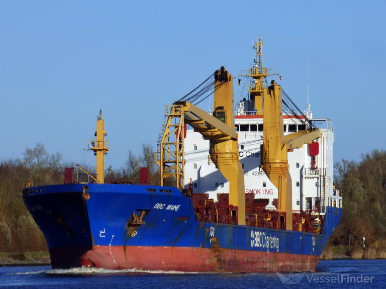 bbc maine (General Cargo Ship) - IMO 9357200, MMSI 305056000, Call Sign V2CN8 under the flag of Antigua & Barbuda