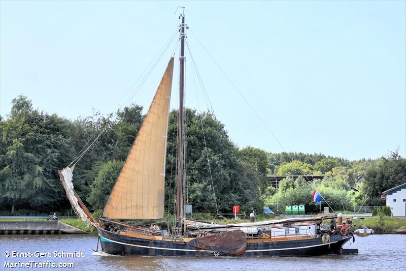 najade (Sailing vessel) - IMO , MMSI 245925000, Call Sign PGCW under the flag of Netherlands