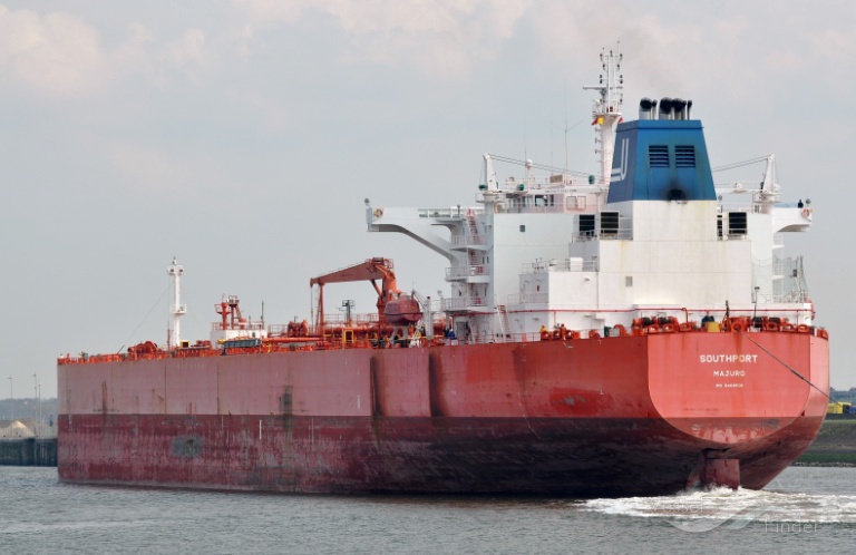 southport (Crude Oil Tanker) - IMO 9408530, MMSI 538003268, Call Sign V7PQ6 under the flag of Marshall Islands