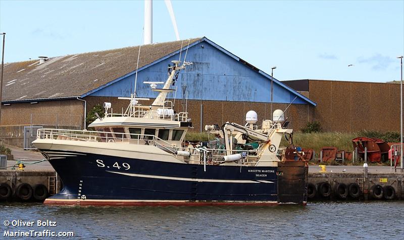 hg 162 north ocean (Fishing vessel) - IMO , MMSI 219019287, Call Sign OWND under the flag of Denmark