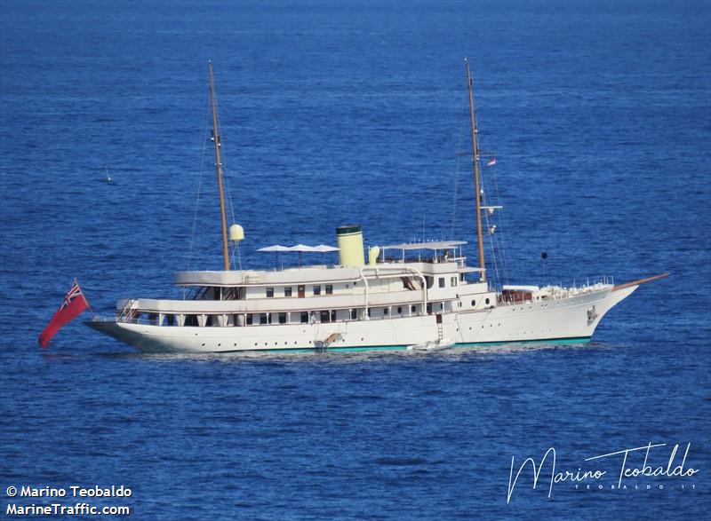 haida 1929 (Yacht) - IMO 8981652, MMSI 319080000, Call Sign ZCNJ under the flag of Cayman Islands