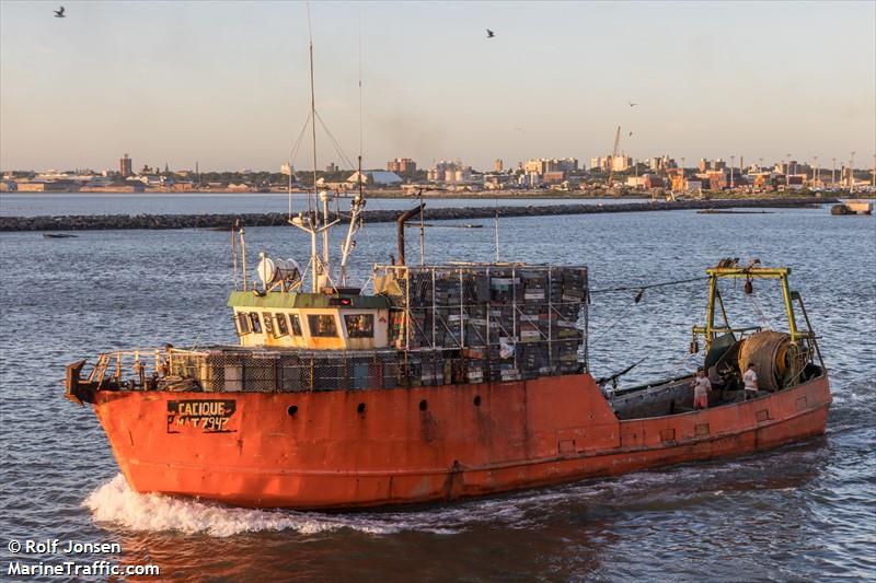 cacique (Fishing vessel) - IMO , MMSI 770576103, Call Sign CXUO under the flag of Uruguay