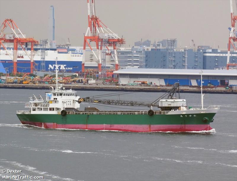 wayu maru (Cargo ship) - IMO , MMSI 431300458, Call Sign JI3622 under the flag of Japan