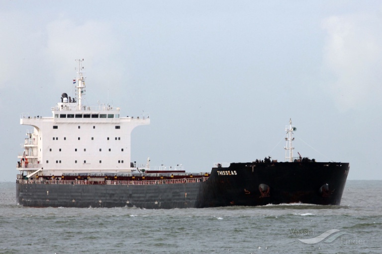 thisseas (Bulk Carrier) - IMO 9493896, MMSI 636015033, Call Sign A8YE2 under the flag of Liberia