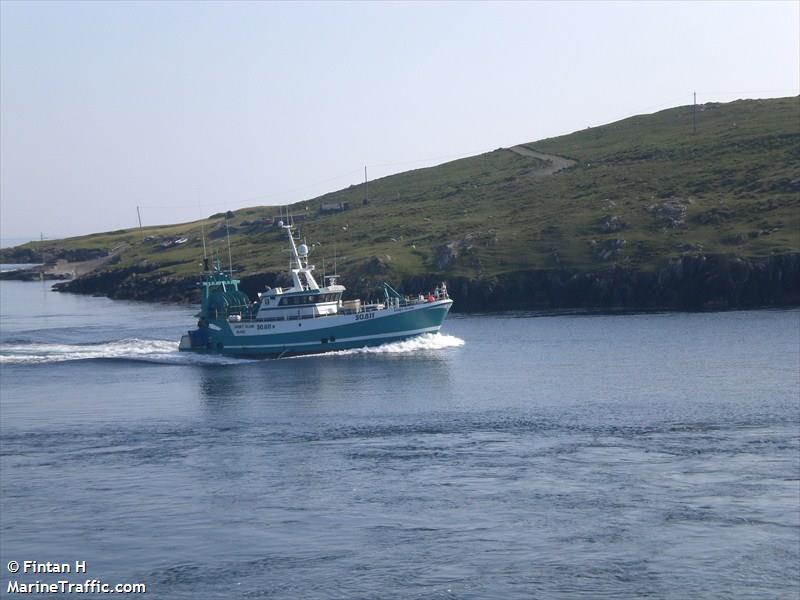 saint clair (Fishing vessel) - IMO , MMSI 250002776, Call Sign EINQ3 under the flag of Ireland