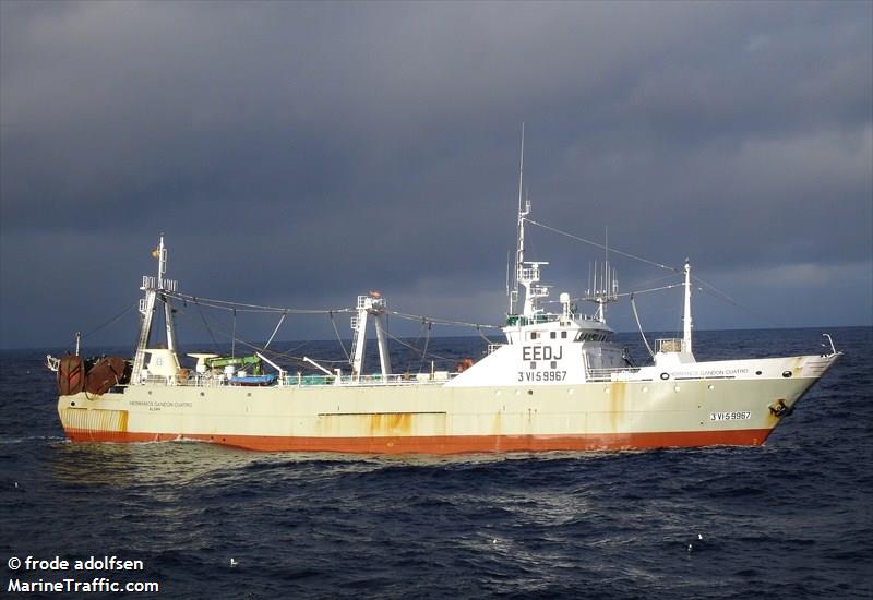 hermanos gandon 4 (Fishing Vessel) - IMO 8610801, MMSI 224463000, Call Sign EEDJ under the flag of Spain