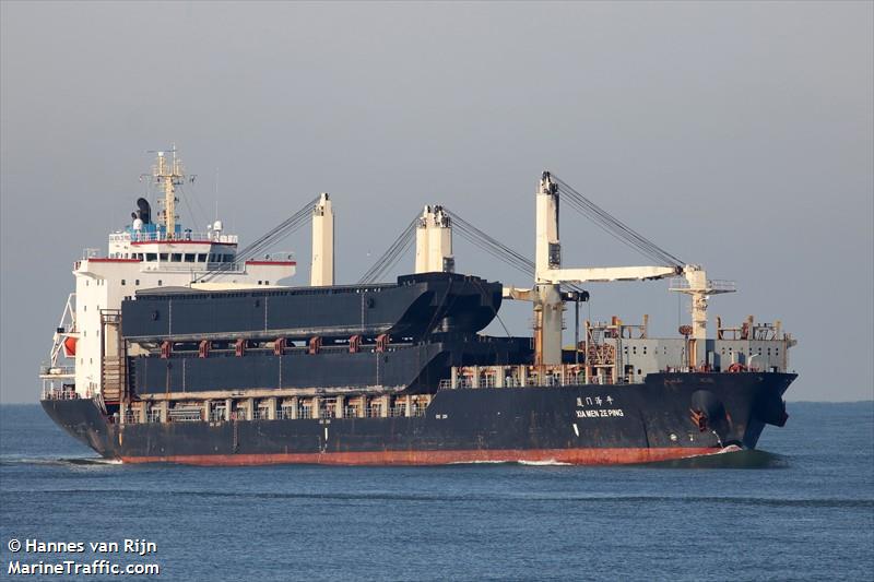xia men ze ping (General Cargo Ship) - IMO 9304019, MMSI 413706960, Call Sign BTKC4 under the flag of China