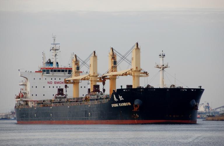 spring rainbow (Bulk Carrier) - IMO 9666041, MMSI 477845200, Call Sign VRNC9 under the flag of Hong Kong