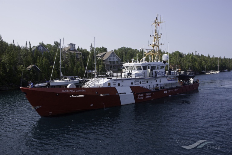 constable carriere (Patrol Vessel) - IMO 9586069, MMSI 316021594, Call Sign CGFC under the flag of Canada