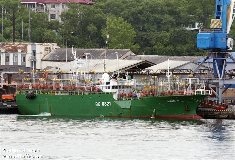 vostok 8 (Fishing Vessel) - IMO 9315587, MMSI 273430760, Call Sign UBUR8 under the flag of Russia
