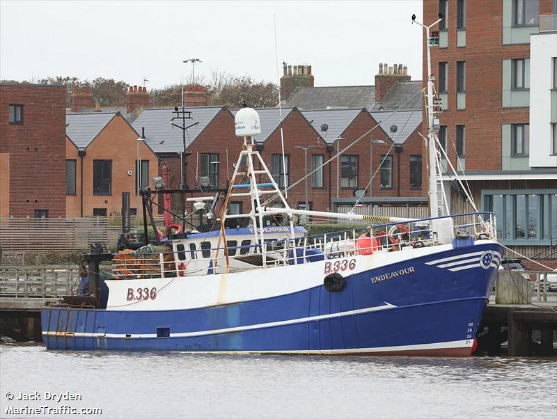 gv.endeavour.b336 (Fishing vessel) - IMO , MMSI 235004610, Call Sign MAEK9 under the flag of United Kingdom (UK)