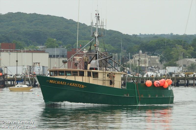 michaelkristen (Fishing vessel) - IMO , MMSI 367138530, Call Sign WBA4573 under the flag of United States (USA)