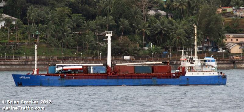 mv bay island (General Cargo Ship) - IMO 8302911, MMSI 419015600, Call Sign VWJJ under the flag of India