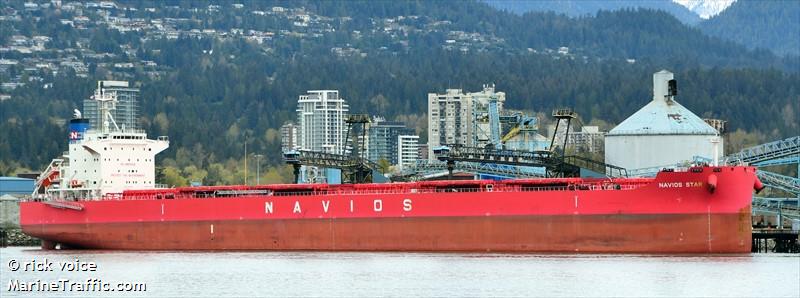 navios star (Bulk Carrier) - IMO 9909065, MMSI 357053000, Call Sign 3FFF2 under the flag of Panama