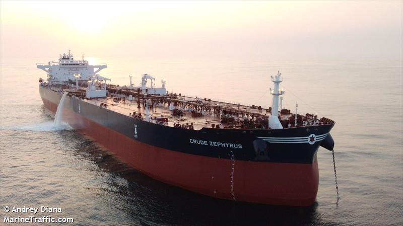 crude zephyrus (Crude Oil Tanker) - IMO 9899375, MMSI 636020694, Call Sign 5LAG5 under the flag of Liberia