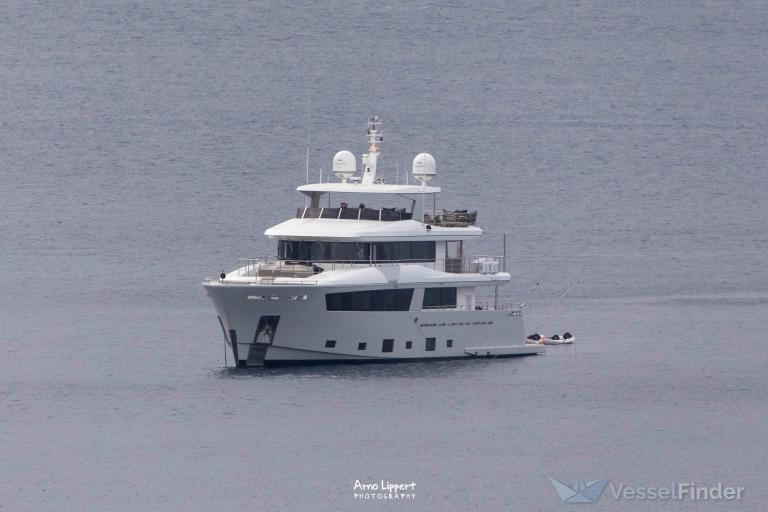 mimi la sardine (Pleasure craft) - IMO , MMSI 232019974, Call Sign MENO8 under the flag of United Kingdom (UK)