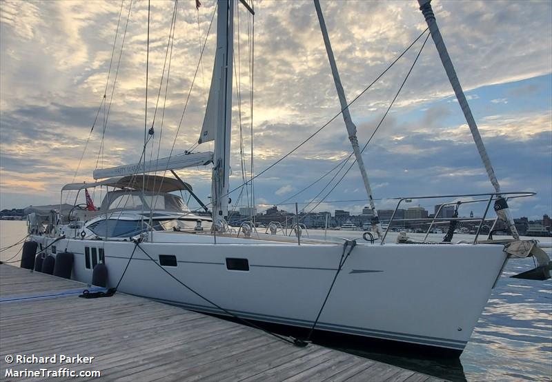 happy warrior (Sailing vessel) - IMO , MMSI 378113085, Call Sign ZJL2095 under the flag of British Virgin Islands