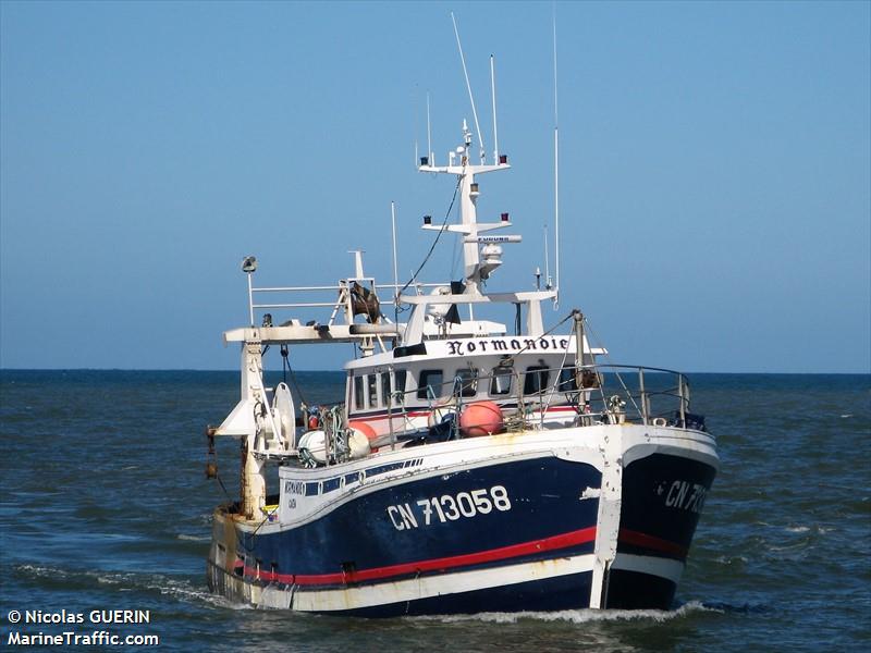 fv normandie (Fishing vessel) - IMO , MMSI 227951000, Call Sign FVGB under the flag of France